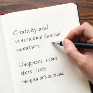 الإبداع والكتابة